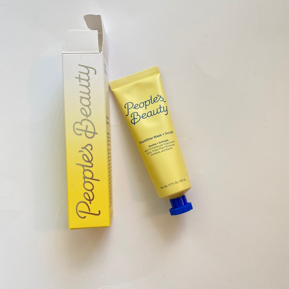 Frontliner Mask + Scrub 50 ML | 1.7 Fl. Oz. People Beauty